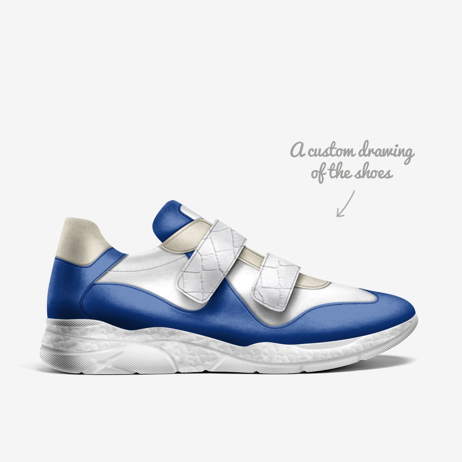 T.M.C. Twist custom made in Italy shoes by Terry Collins | Sketch view