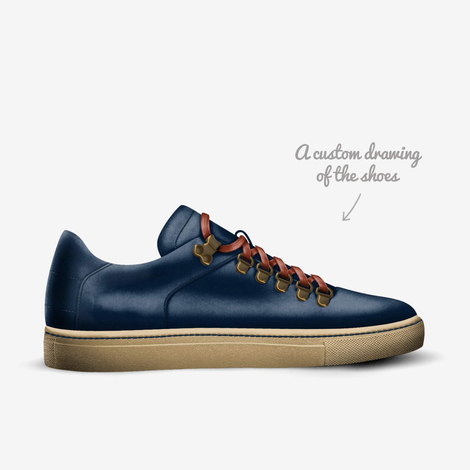 Sarah Merhi custom made in Italy shoes by Sarah Merhi | Sketch view