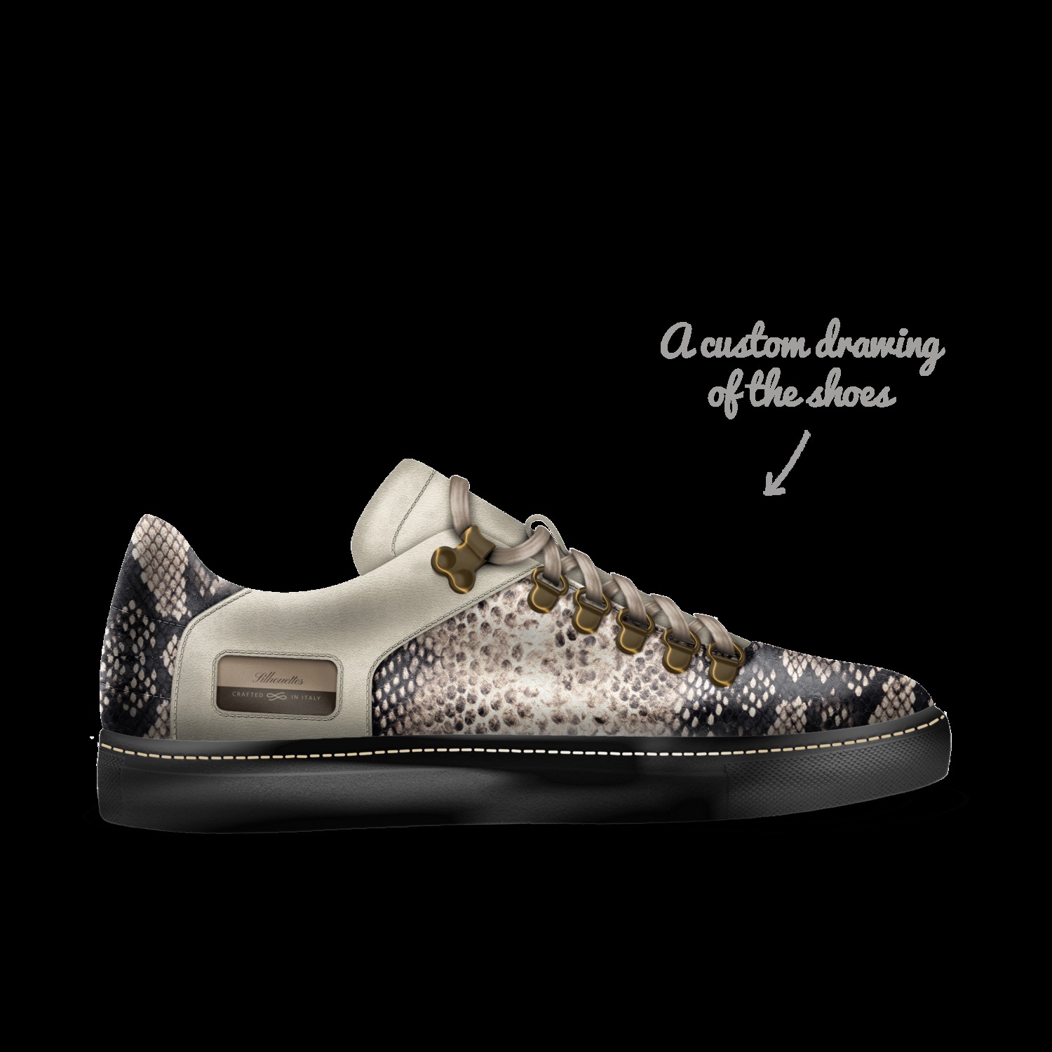 Silhouettes A Custom Shoe concept by Prentiss Jones