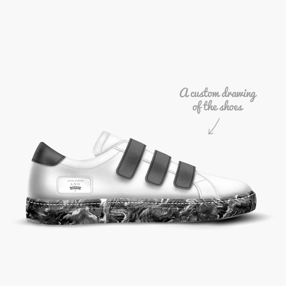 A.N.O limited edition shoe A.N.O artisan made in Italy shoes by Detarius Knox