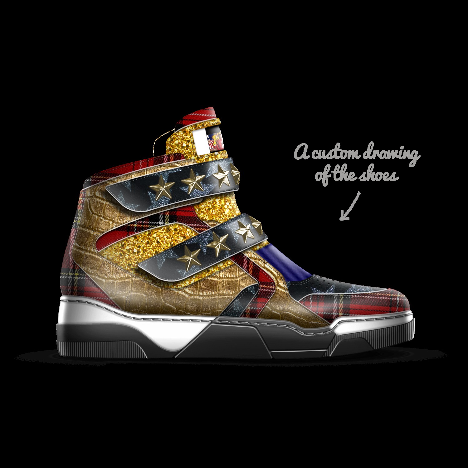 LL Cool J A Custom Shoe concept by Tonya Fletcher