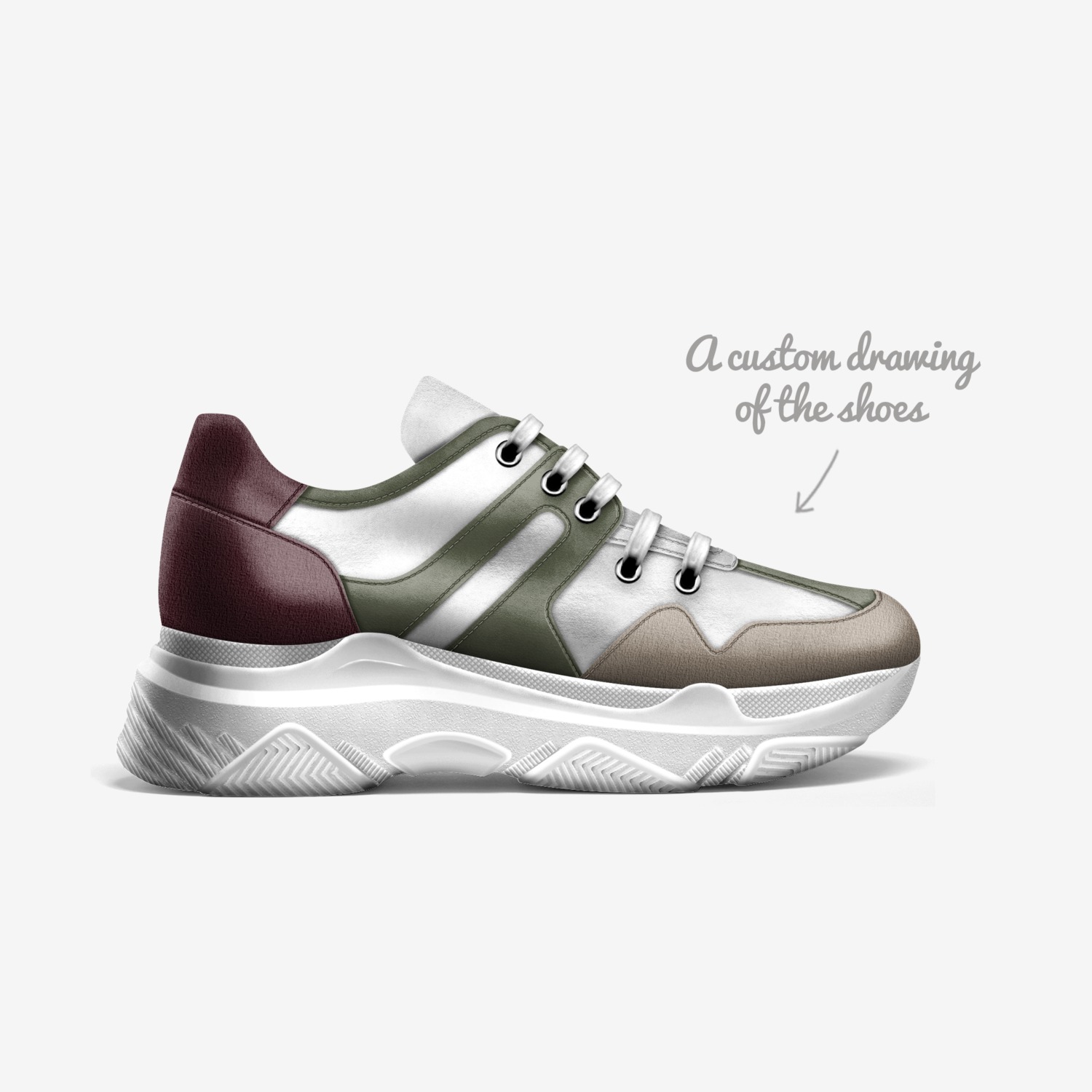 BlxJo custom made in Italy shoes by R. Malik | Sketch view