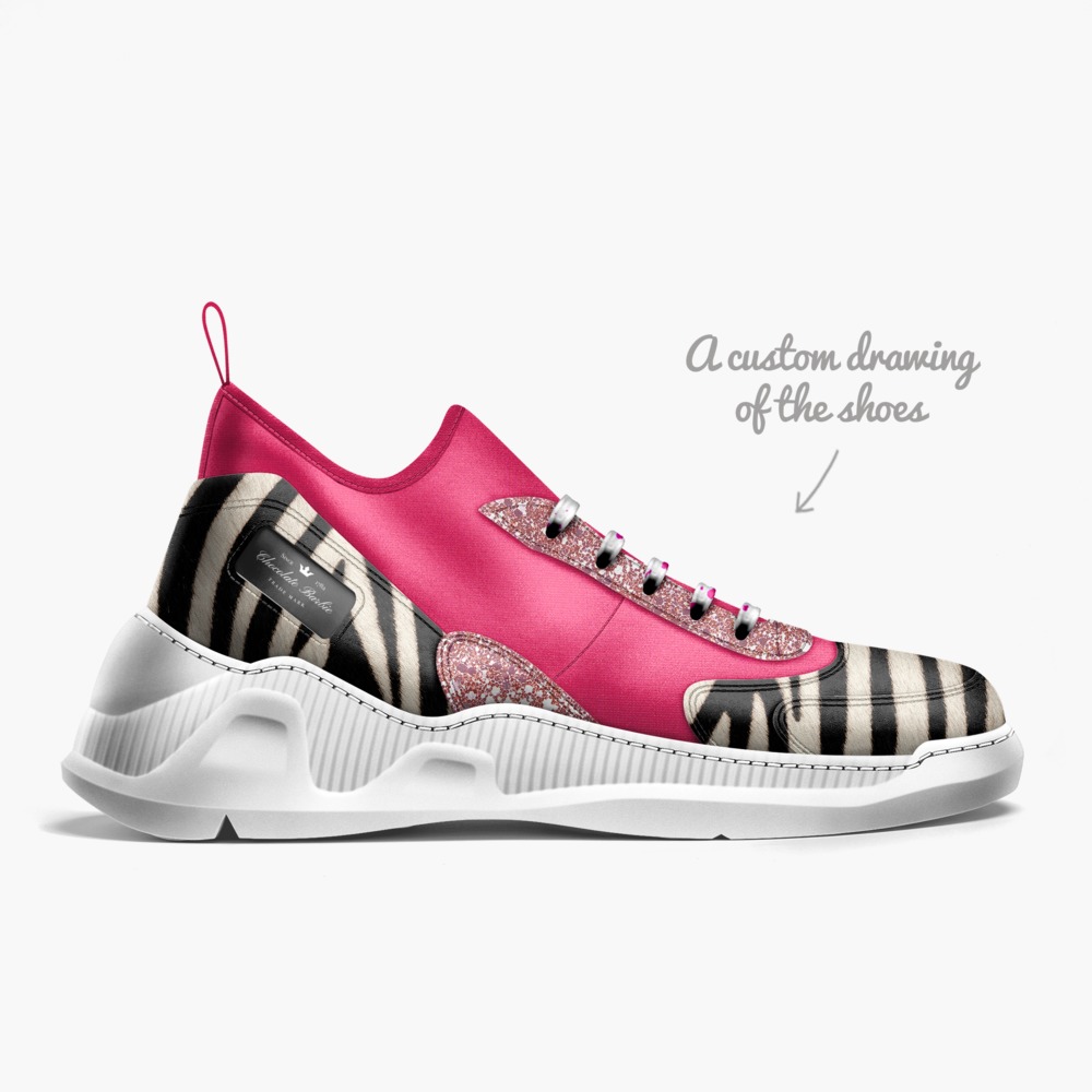 Chocolate Barbie limited edition shoe Chocolate Barbie artisan made in Italy shoes by Anisha Marie