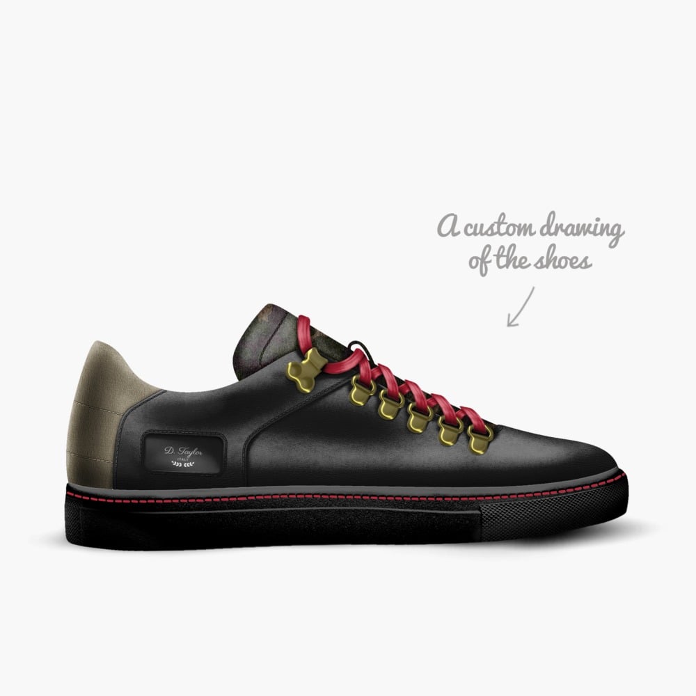D. Taylor limited edition shoe D. Taylor artisan made in Italy shoes by Dashawn Taylor