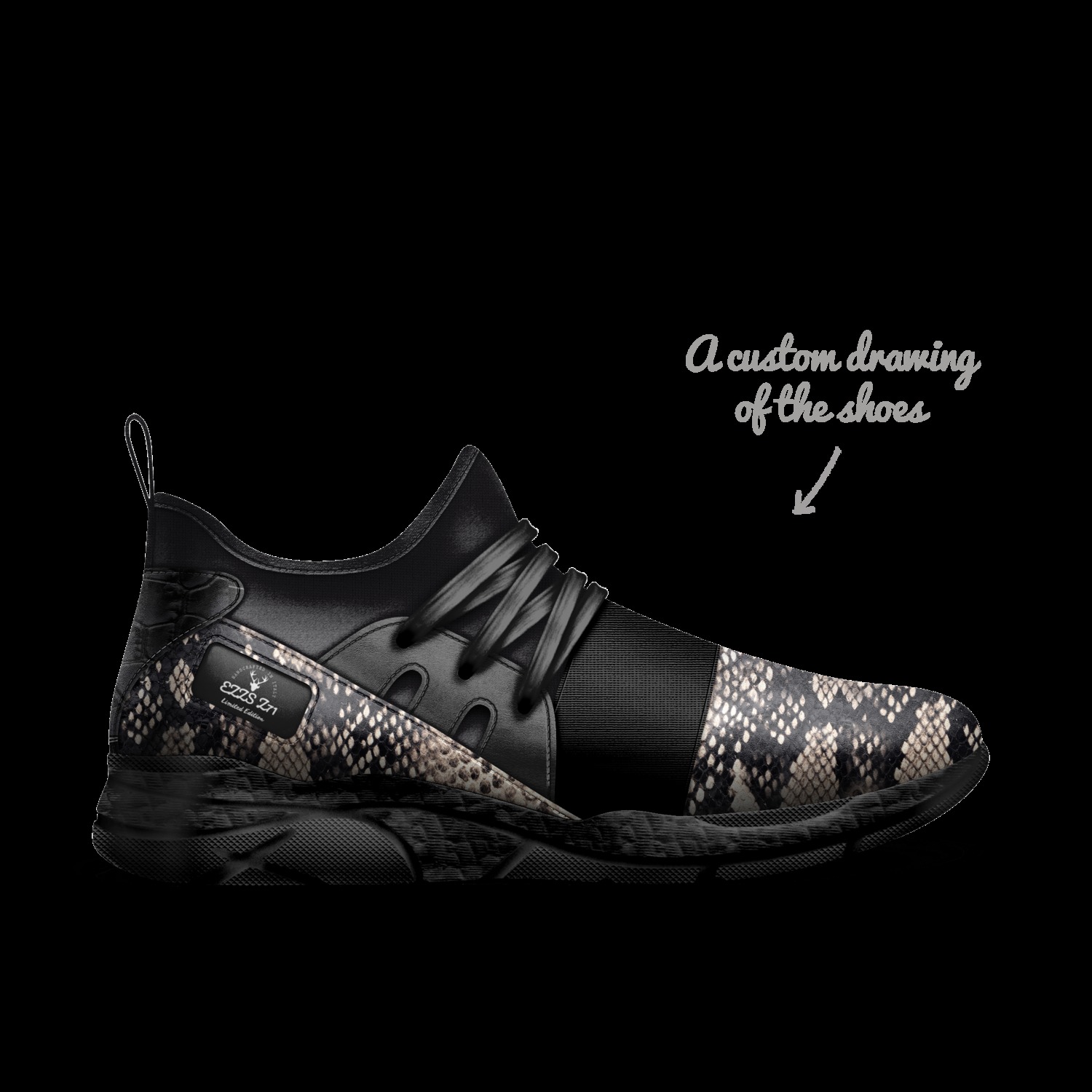 EZZS Z71 | A Custom Shoe concept by Ed Hutchins
