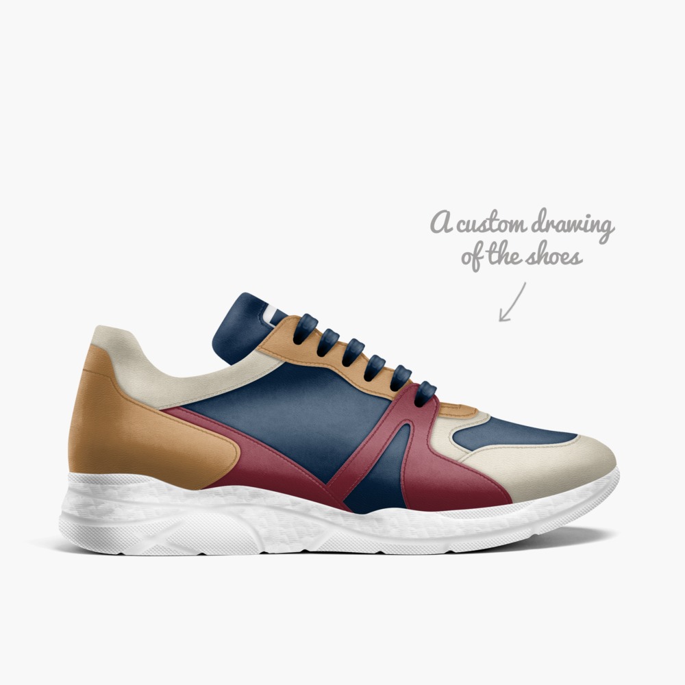 Kiddo limited edition shoe Kiddo artisan made in Italy shoes by Akeem Mike
