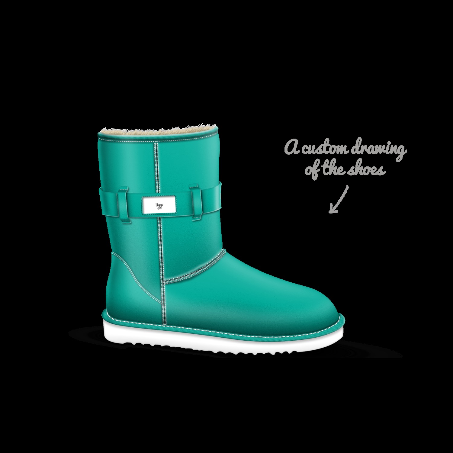 Uggs A Custom Shoe concept by Zariqa Williams Zariqa Williams