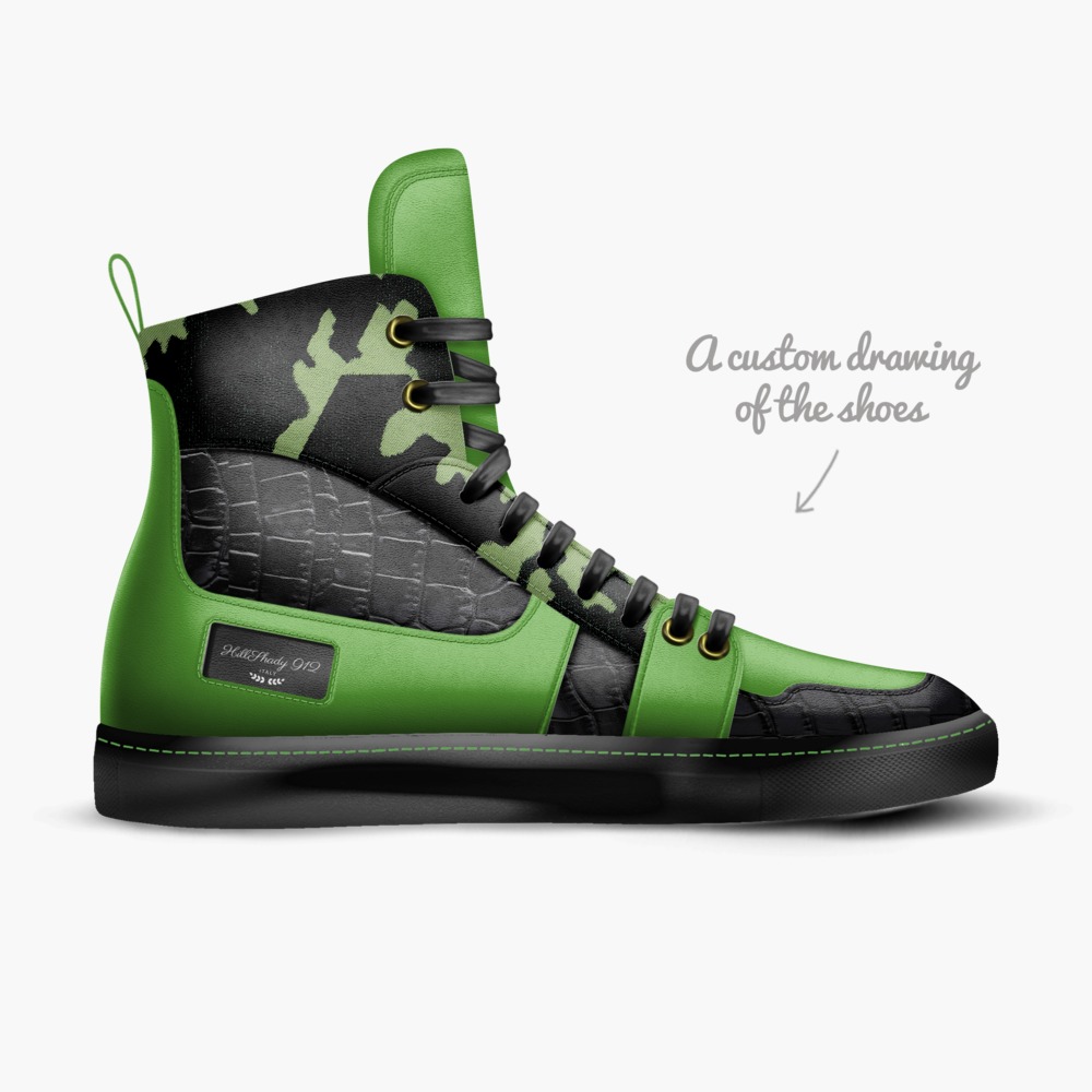 HillShady 912 artisan made in Italy shoes by DeAundre Perry