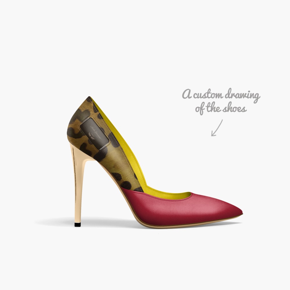 Nicole Giovanna limited edition shoe Nicole Giovanna artisan made in Italy shoes by Latoya Martin