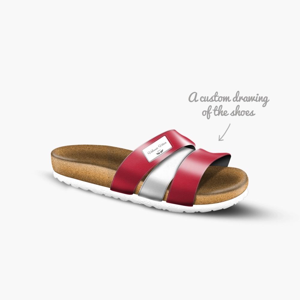 Velouria Votan limited edition shoe Velouria Votan artisan made in Italy shoes by Latina Davis
