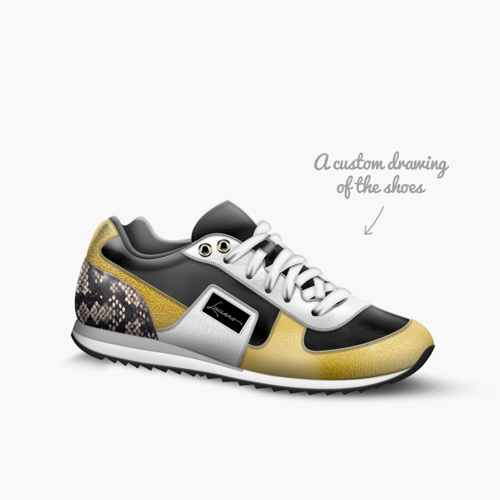 Luciano's limited edition shoe Luciano's artisan made in Italy shoes by Corey Boyd Jr