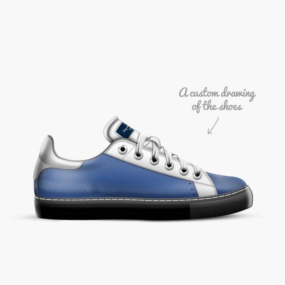 Stay in ur lane limited edition shoe Stay in ur lane artisan made in Italy shoes by Willie Clark
