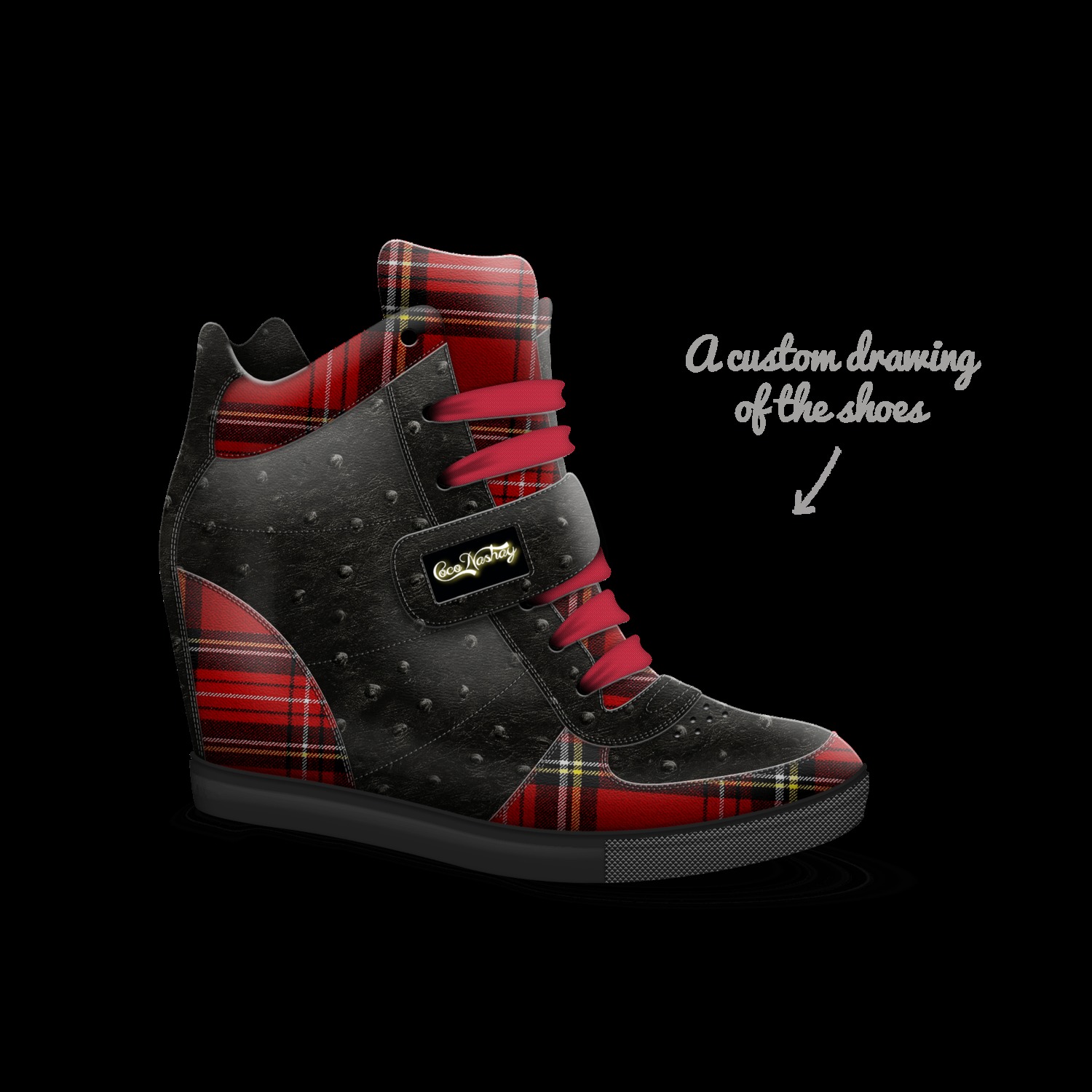 Coco wedge sneakers sale