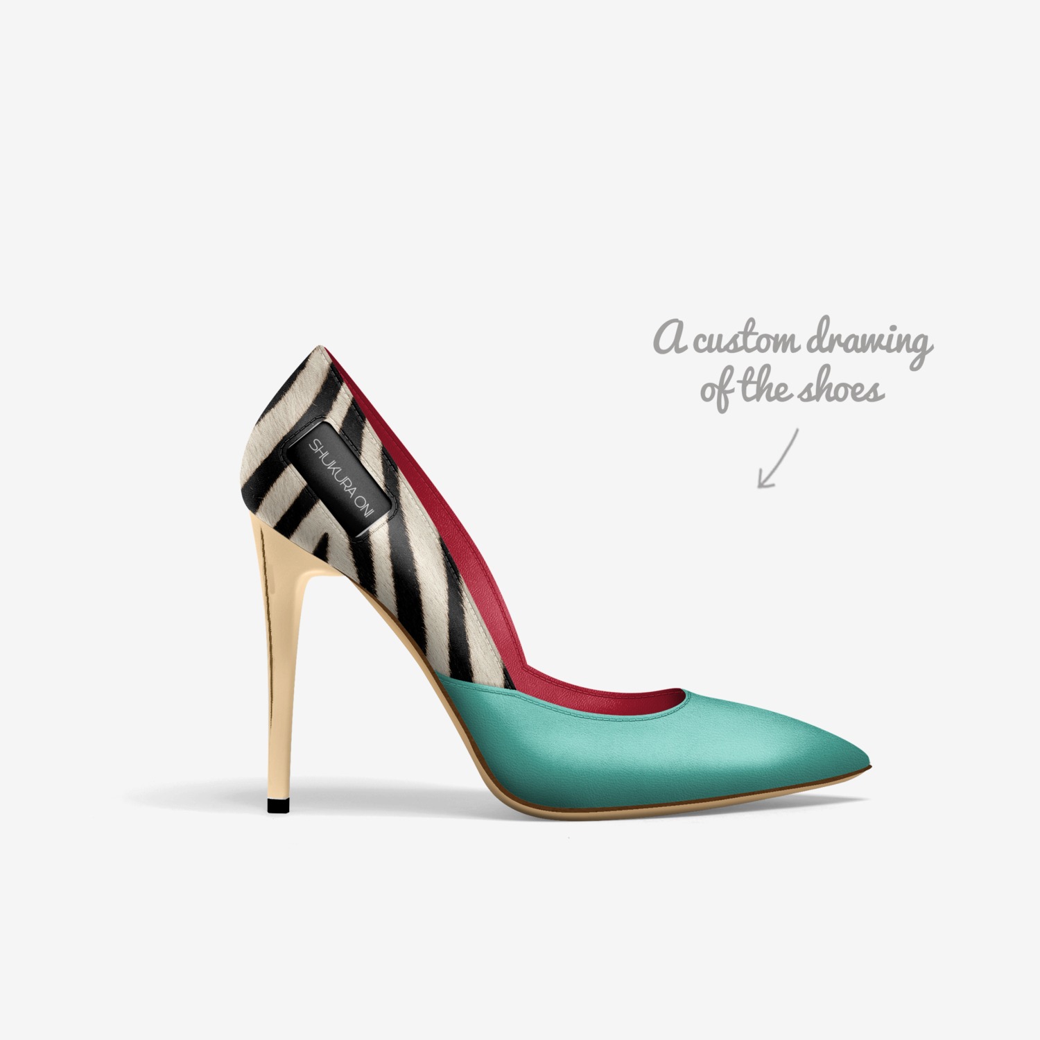 Shukura Oni custom made in Italy shoes by Shukura Oni | Sketch view