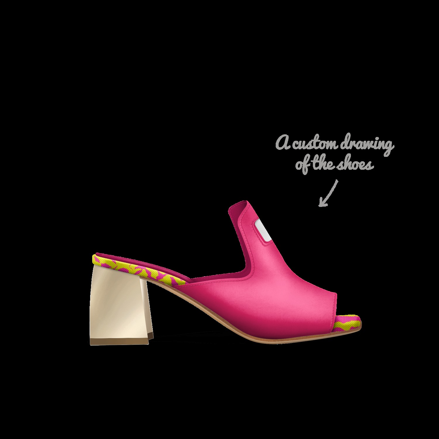 Spring Cool Pink A Custom Shoe concept by Laura Lamonaco