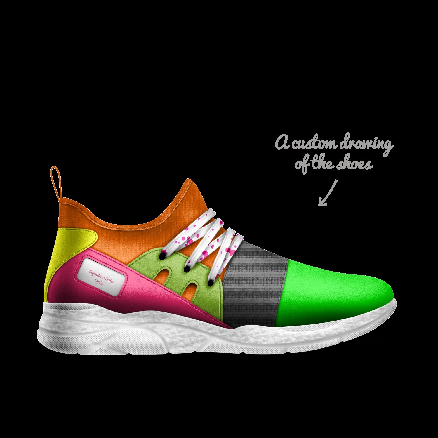 Custom top sneaker soles