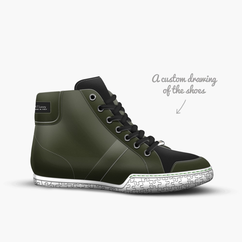 K. T Luxury limited edition shoe K. T Luxury artisan made in Italy shoes by Robyn Scott