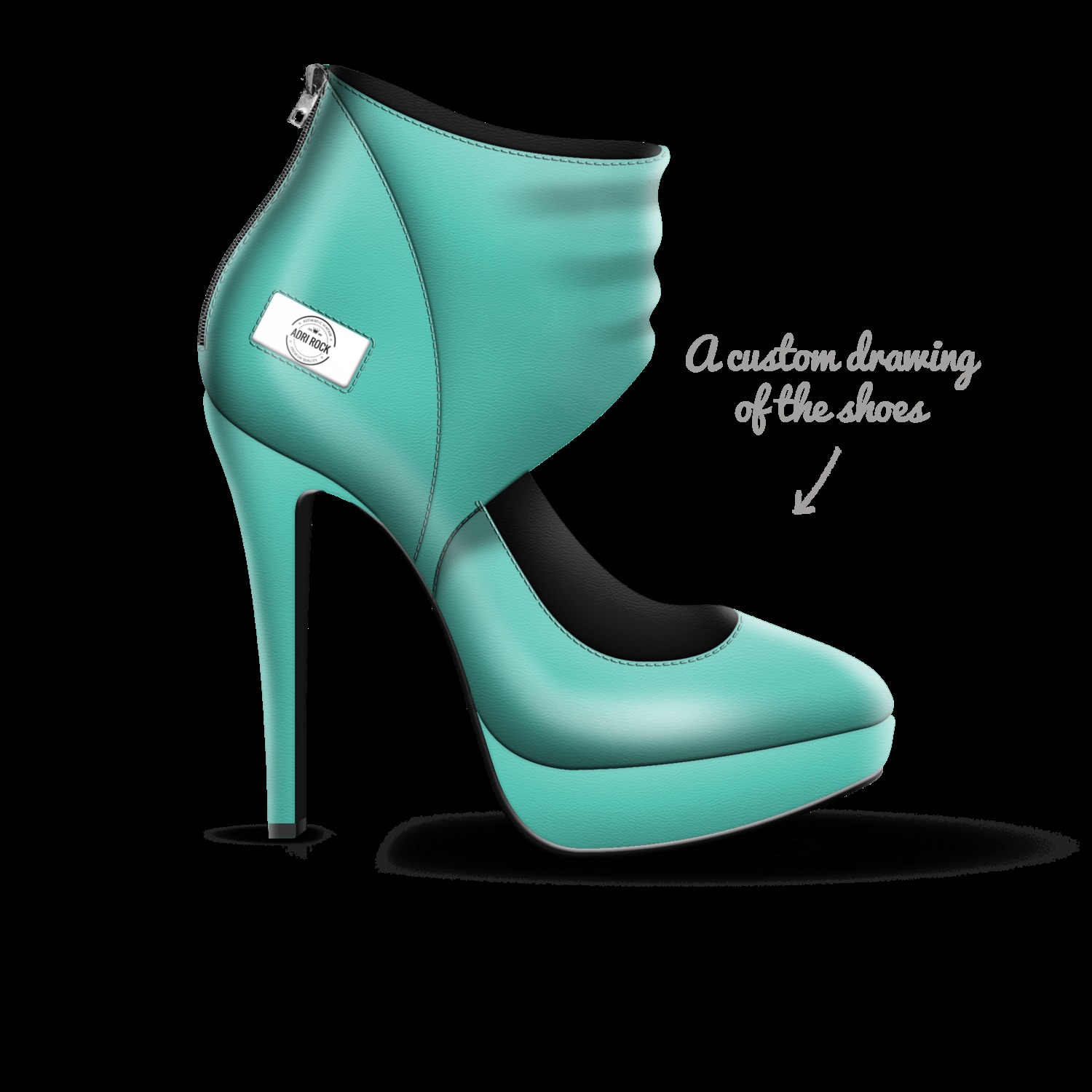 adri rock A Custom Shoe concept by Adrianis Rodriguez