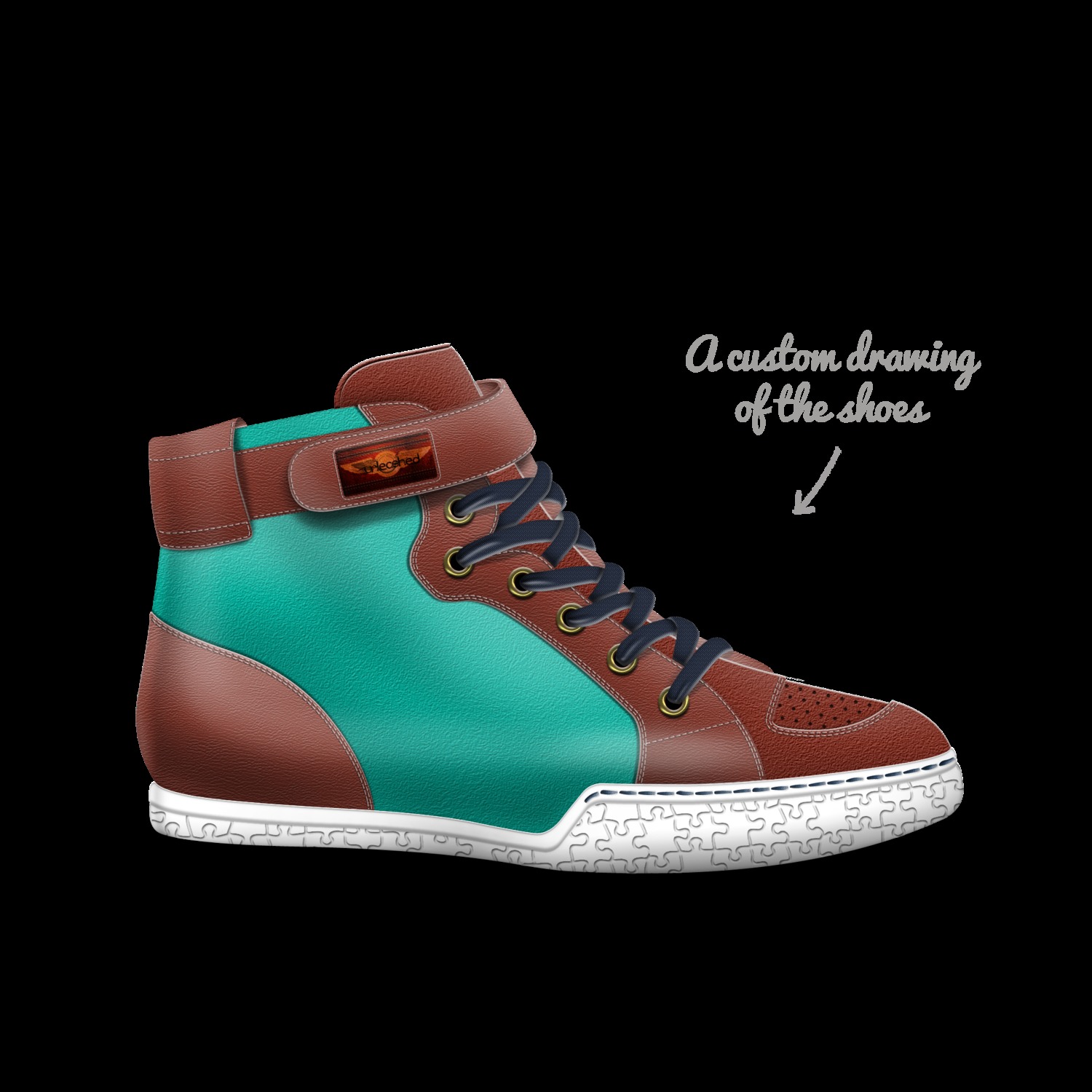 Unleashed high top gym shoes top