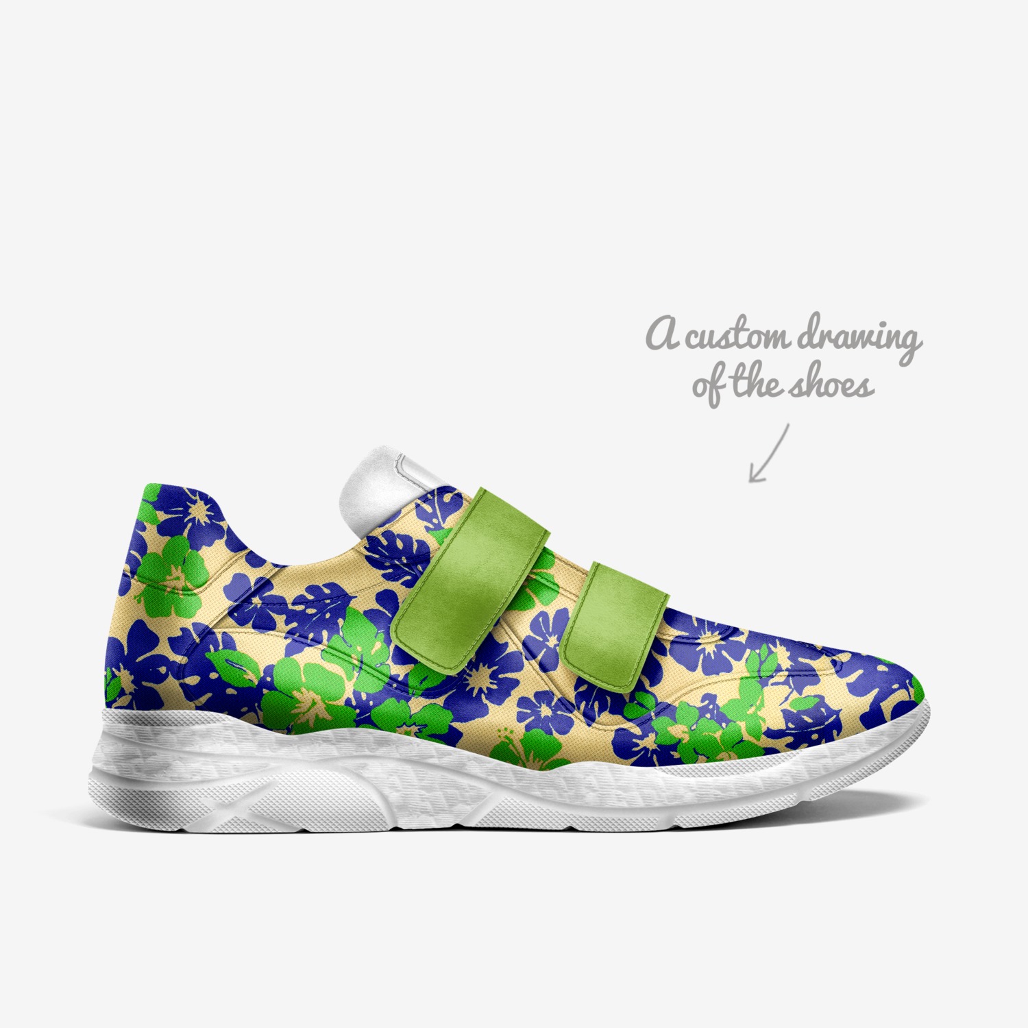 CHAMP 1 custom made in Italy shoes by Dahlia Smikle | Sketch view