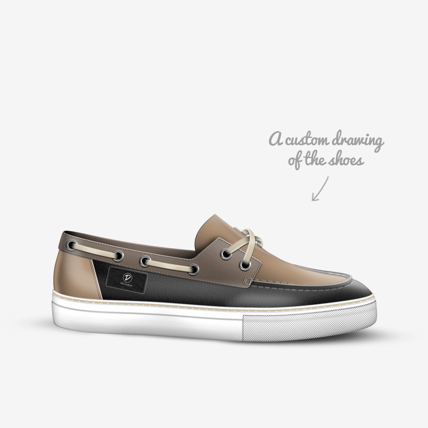 Dona Maria custom made in Italy shoes by Dona Maria | Sketch view