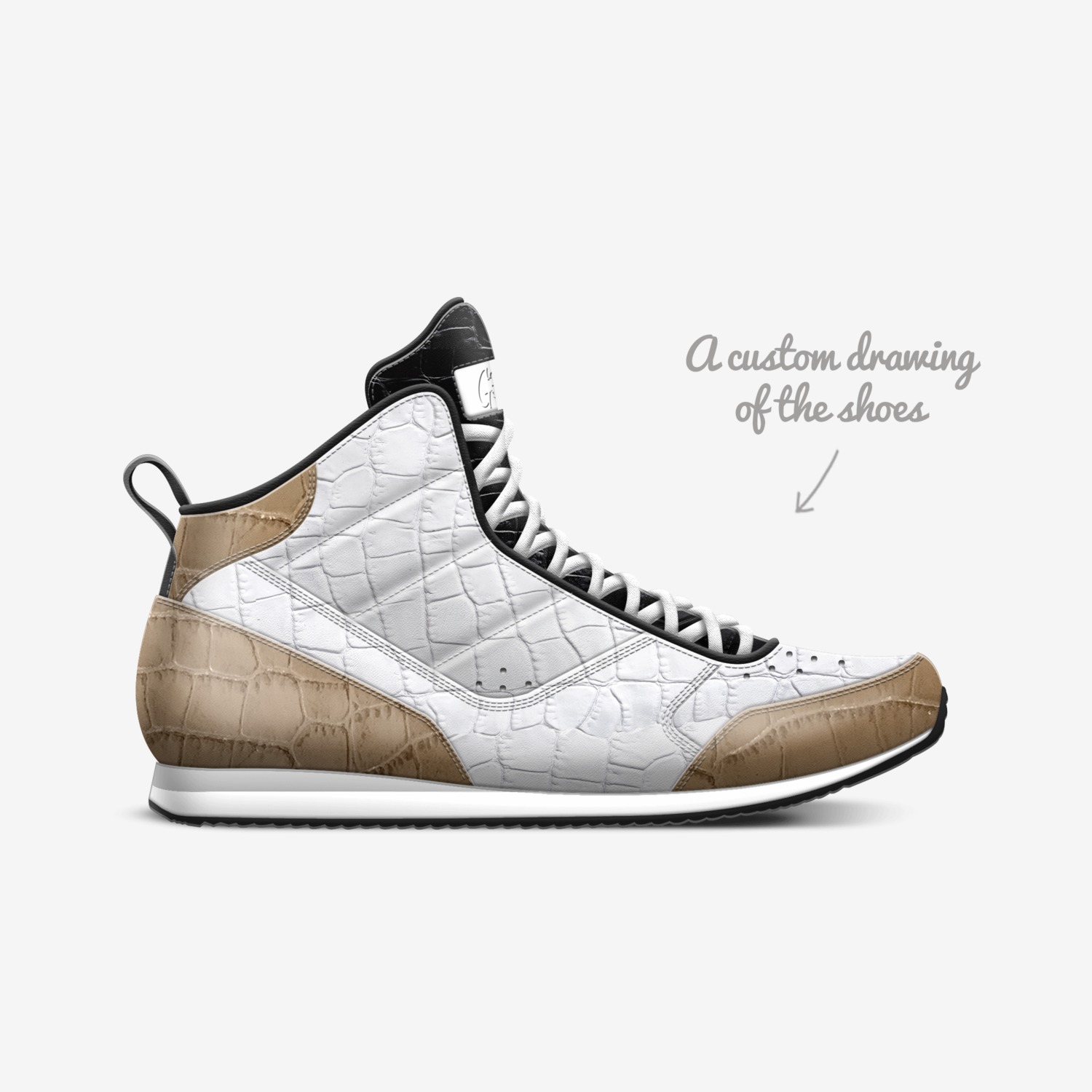 Websters  custom made in Italy shoes by Robert Webster | Sketch view