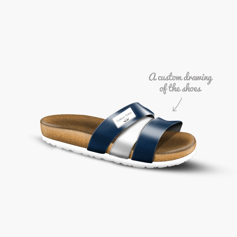 Velouria Votan limited edition shoe Velouria Votan artisan made in Italy shoes by Latina Davis