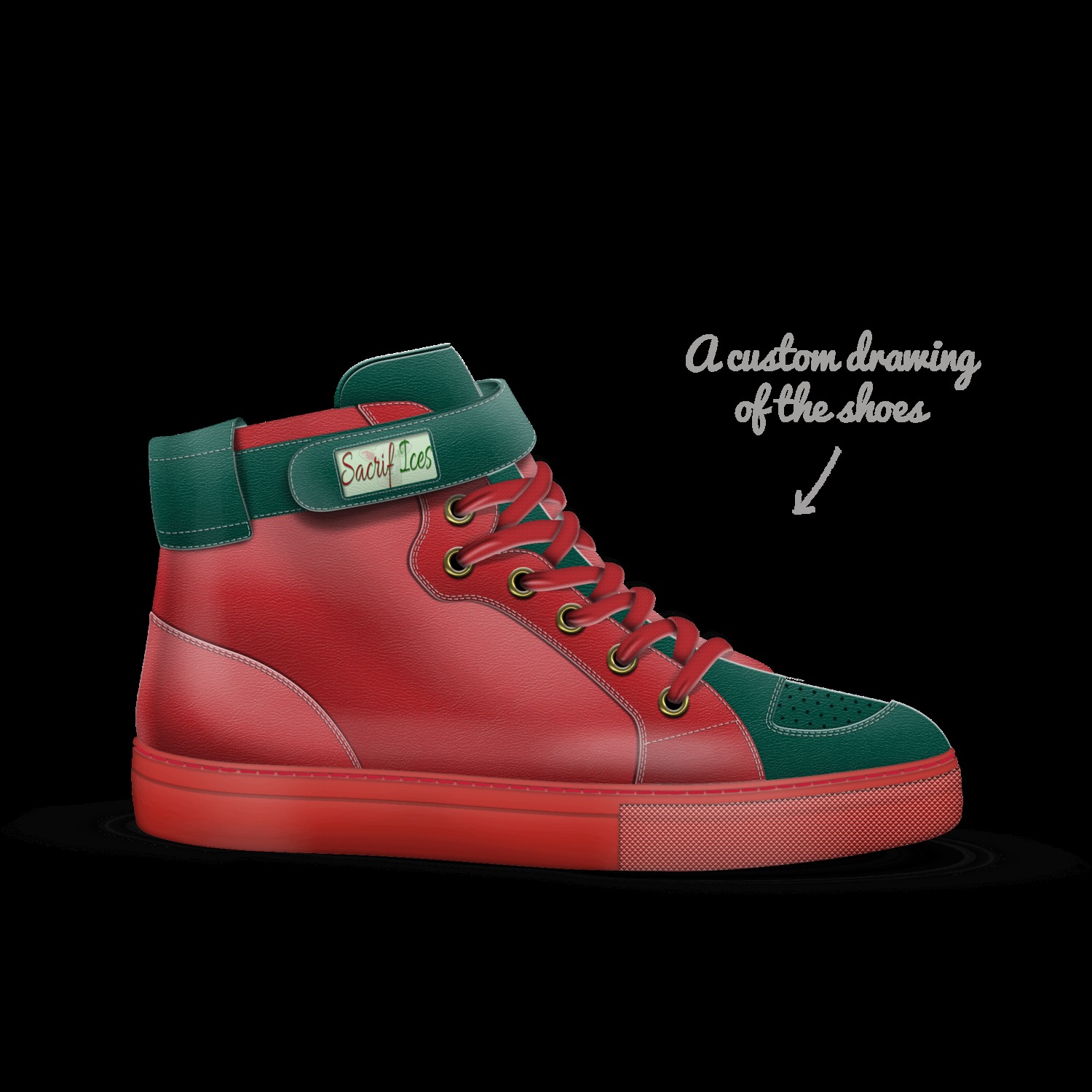 Sacrif Ices A Custom Shoe concept by Antoine Walker