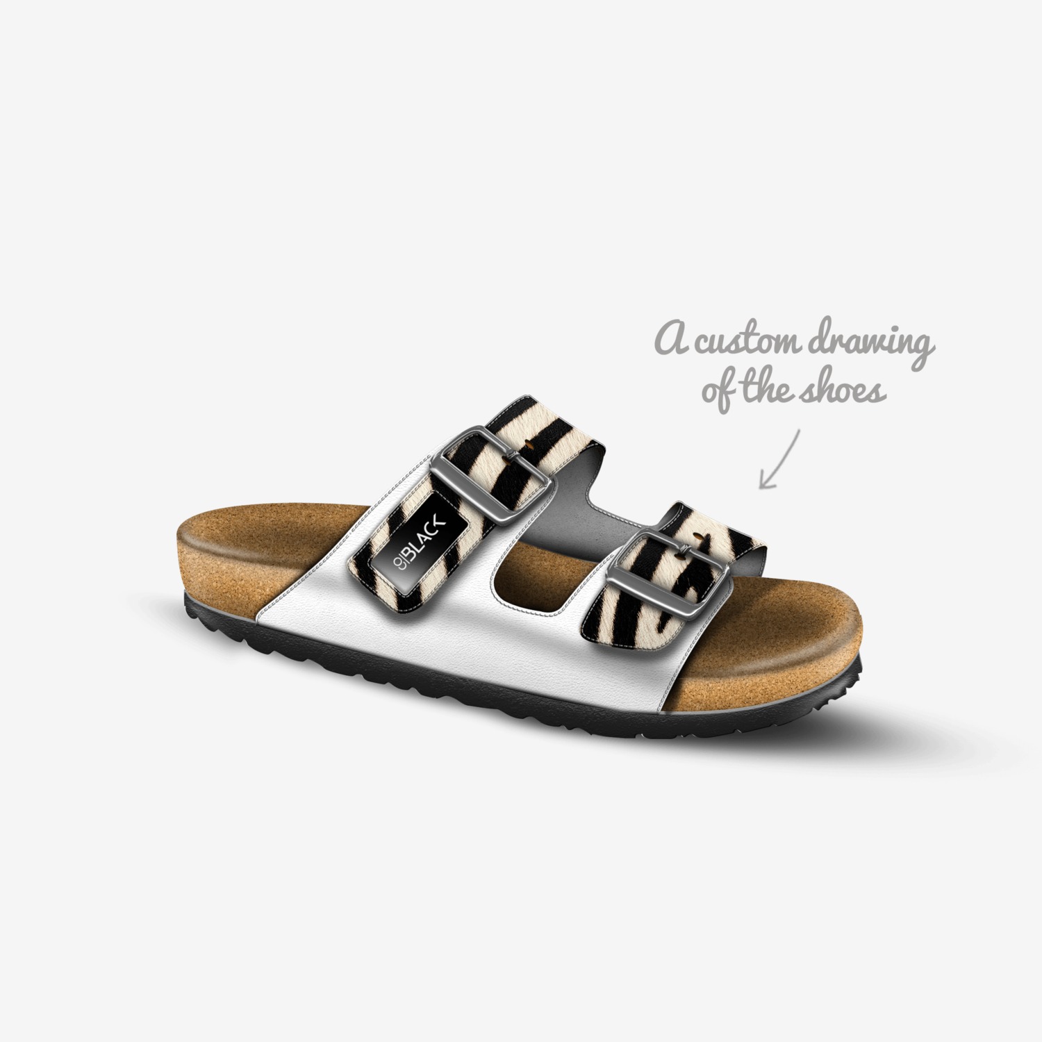 Sequential  custom made in Italy shoes by R. Malik | Sketch view