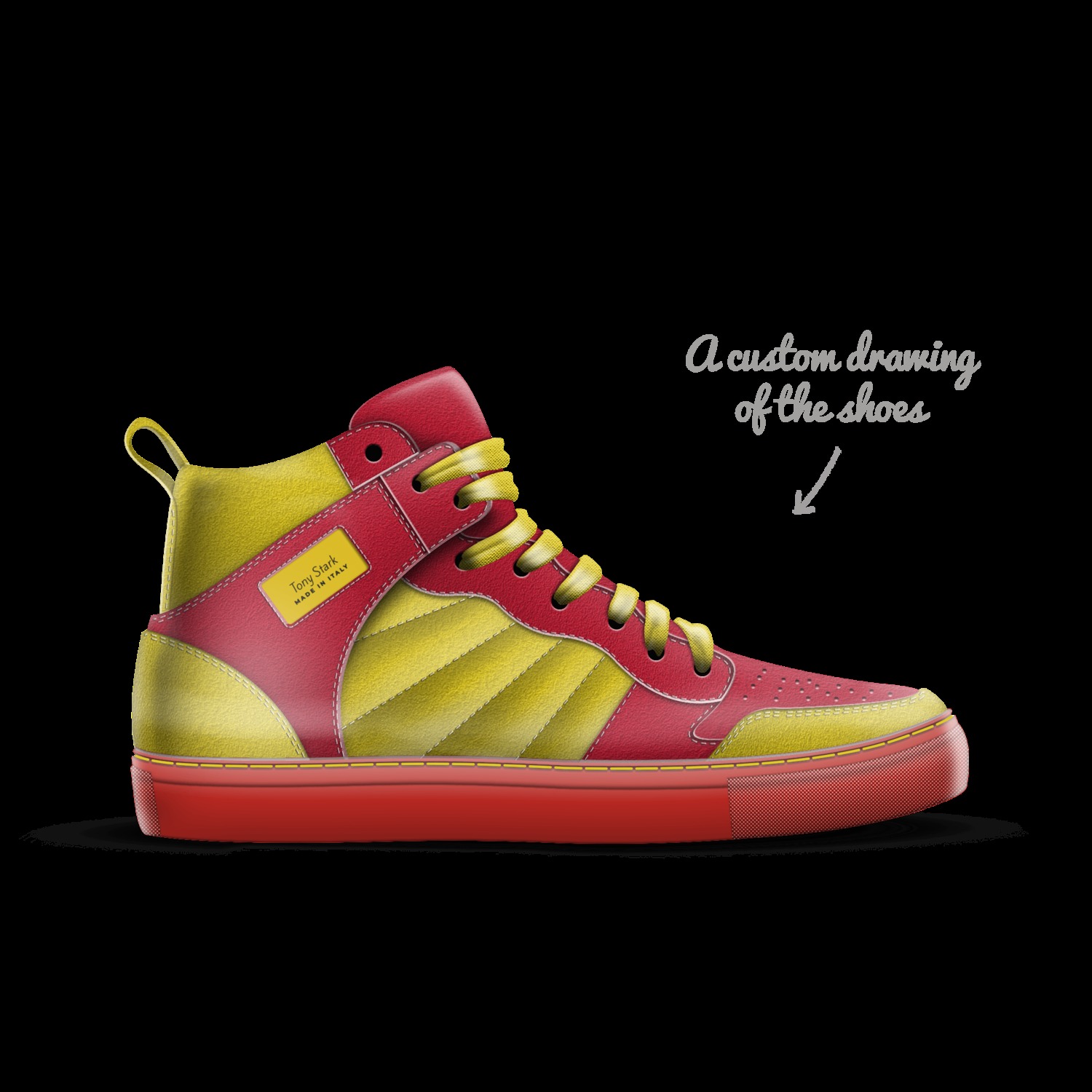 Tony stark sneakers discount