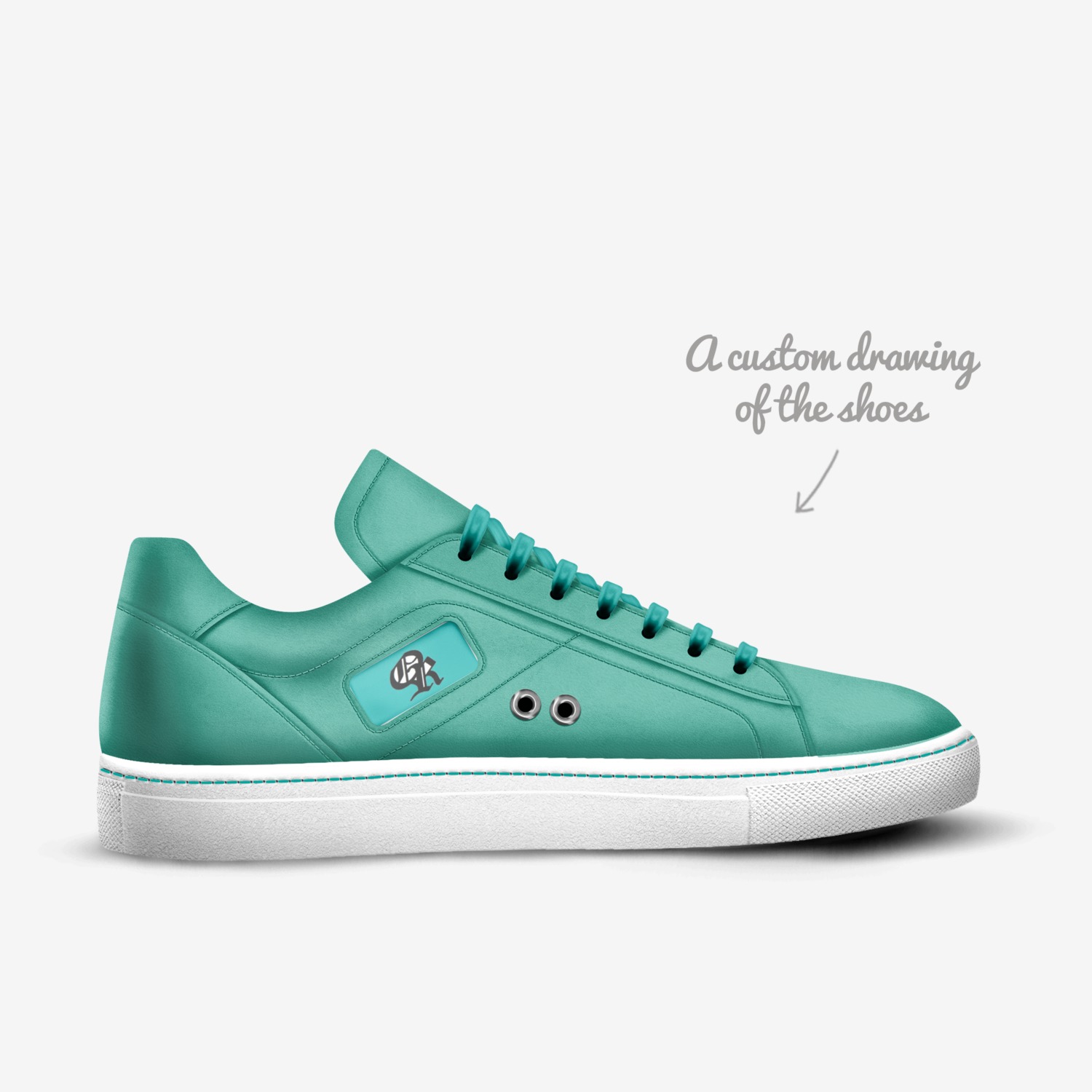 OR MoD L's custom made in Italy shoes by Oscar Raphael | Sketch view