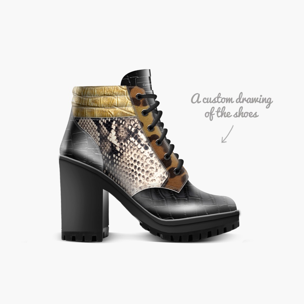 The Fierce1 limited edition shoe The Fierce1 artisan made in Italy shoes by Curnagerie