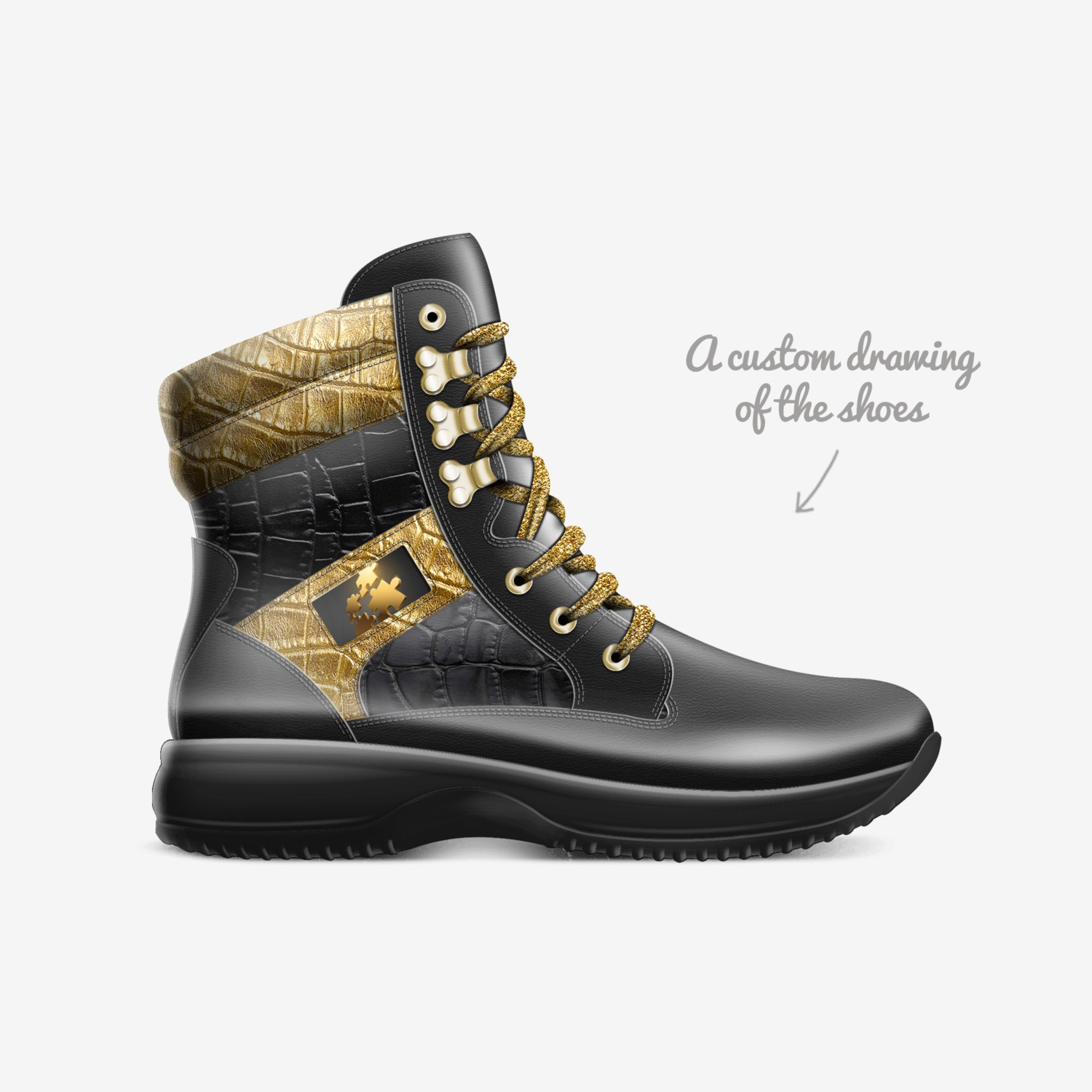 Aberamentho custom made in Italy shoes by Adamas Bartholomew-Bey | Sketch view