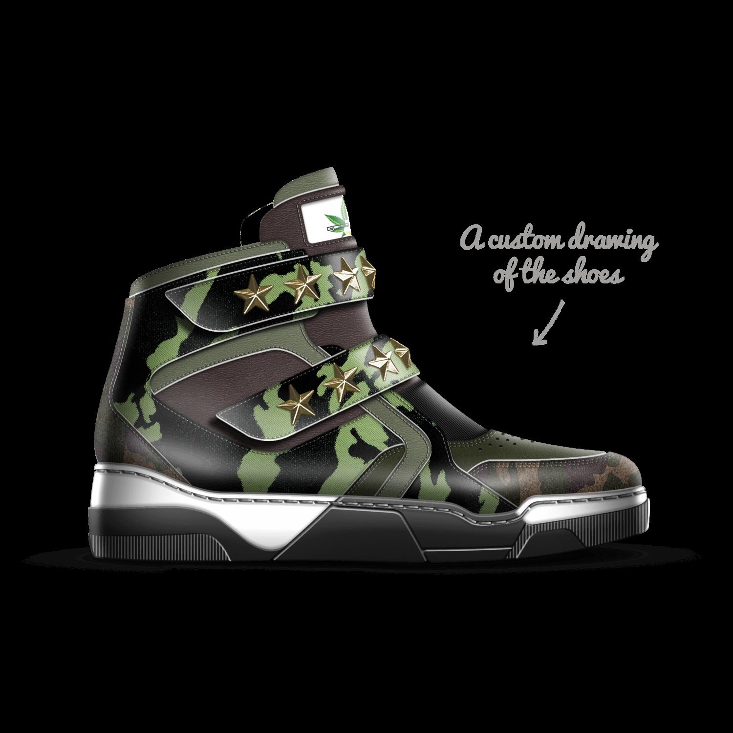 Gorilla Glue A Custom Shoe concept by Jason Miller