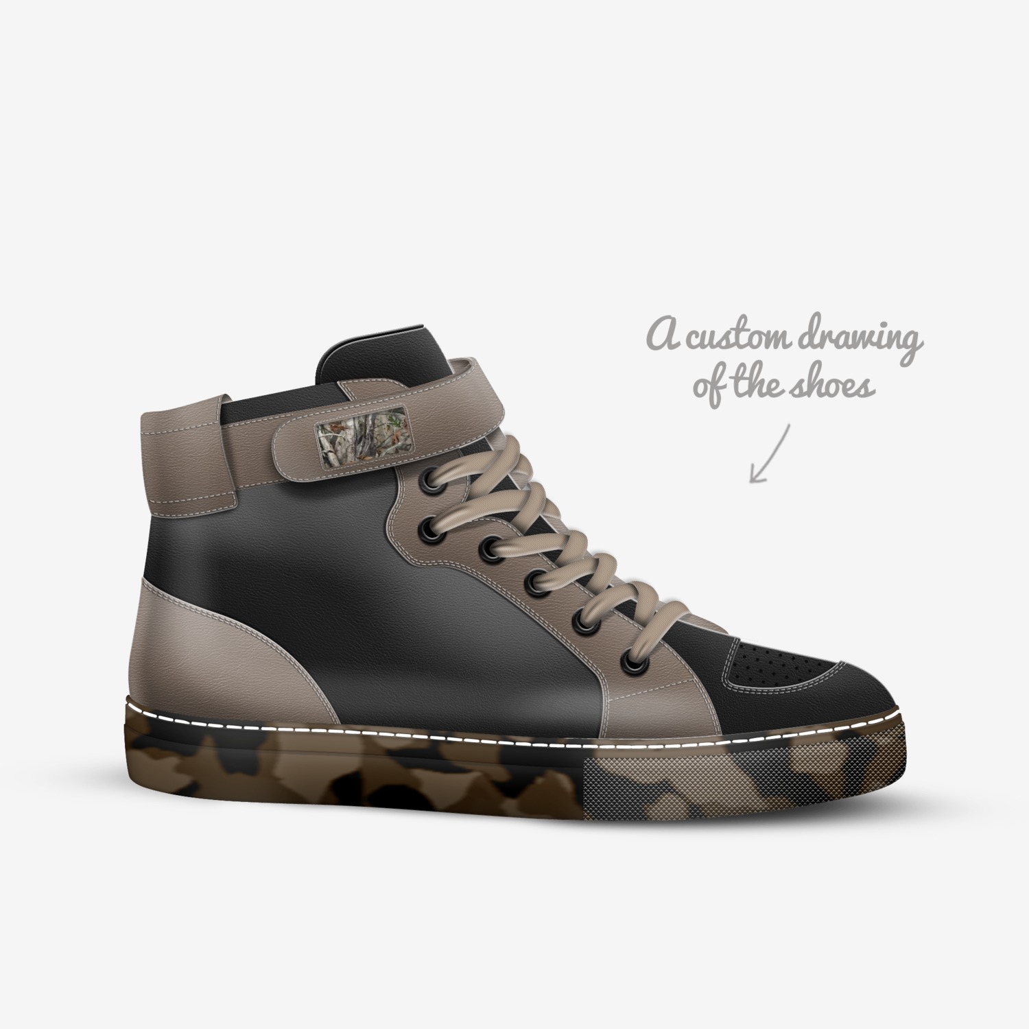 CUMC custom made in Italy shoes by Dylan Mr | Sketch view