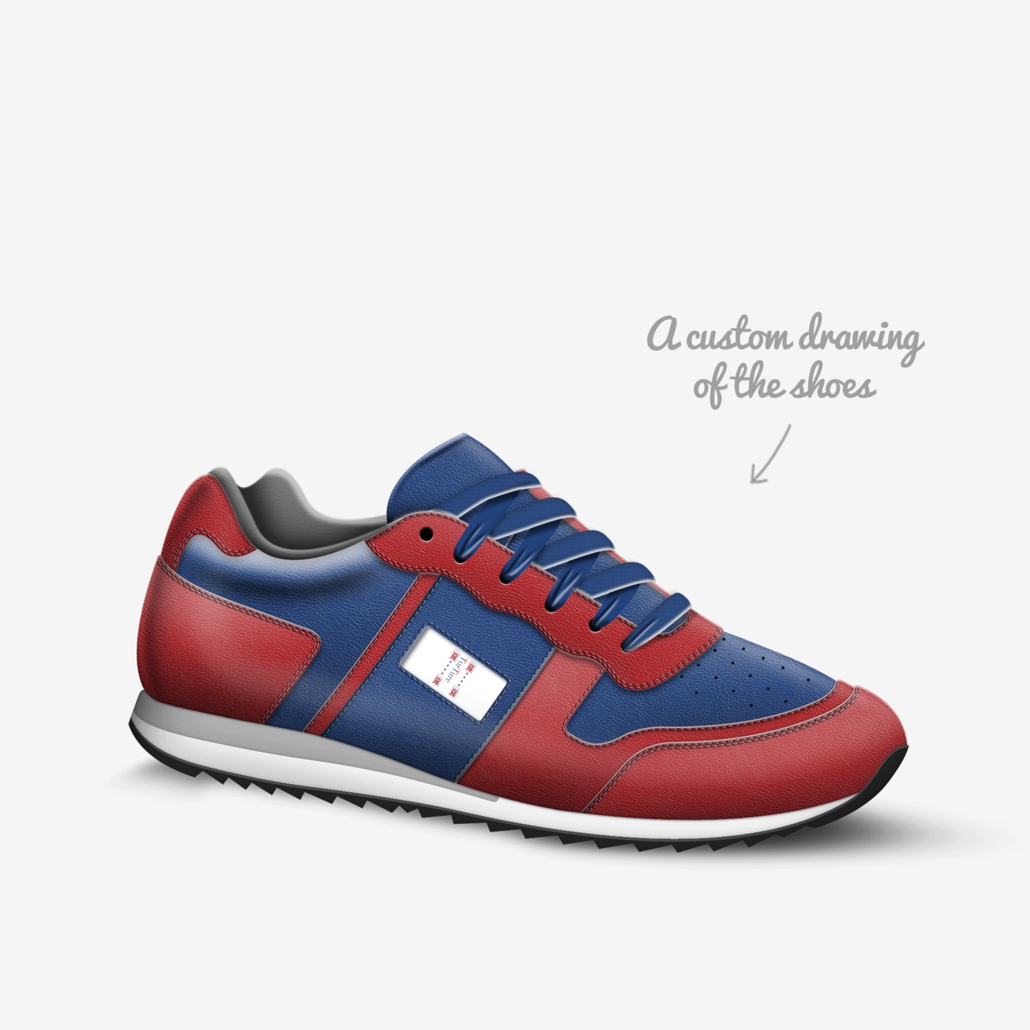 TORTURE YEARS custom made in Italy shoes by T.michelle Roberts | Sketch view