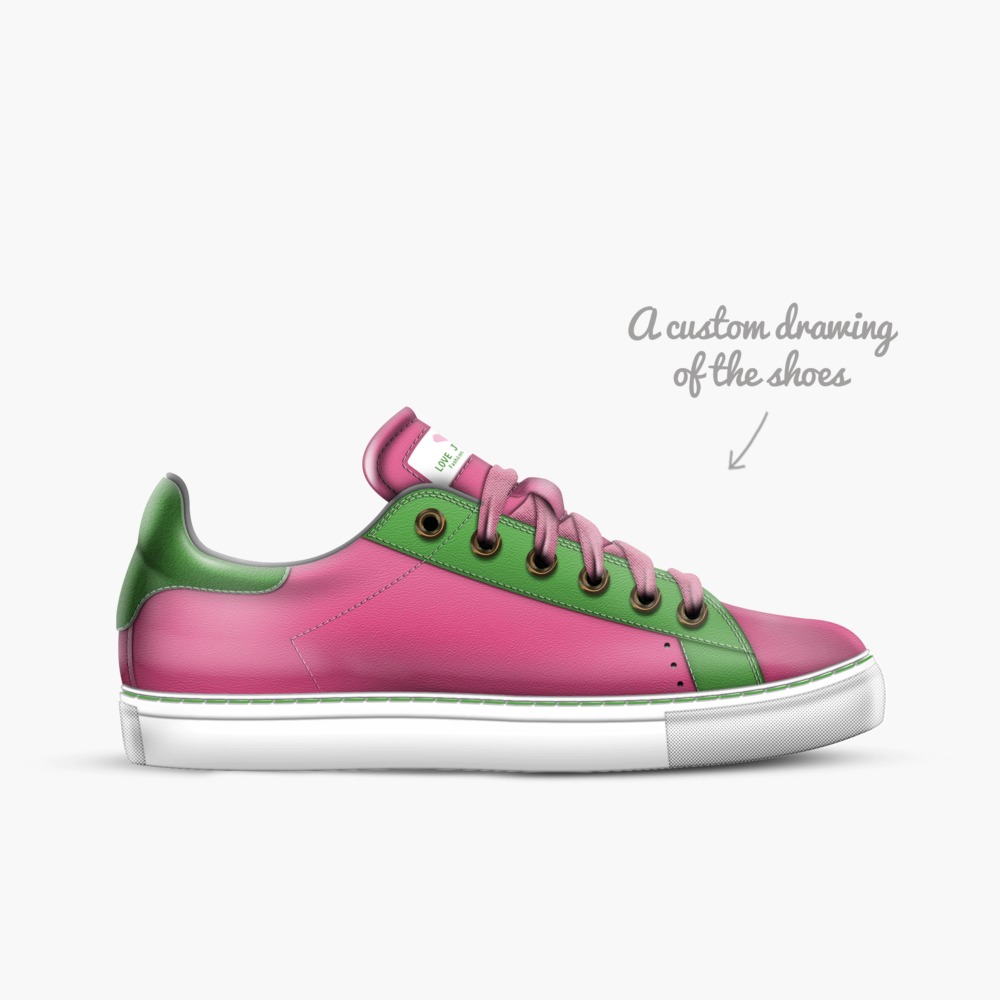 Love Journee limited edition shoe Love Journee artisan made in Italy shoes by Tajada Barefield