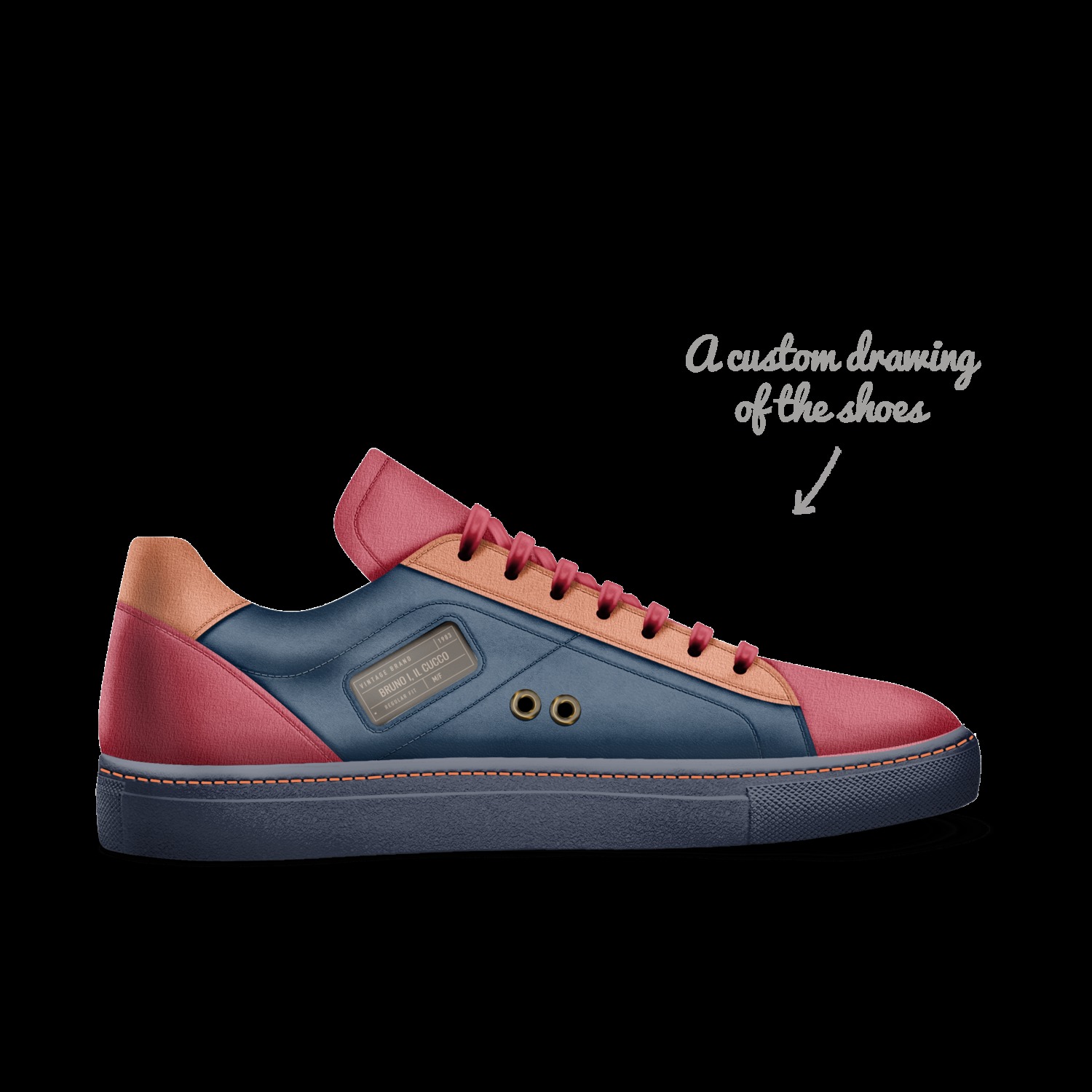BRUNO I IL CUCCO A Custom Shoe concept by Matteo Silvestri