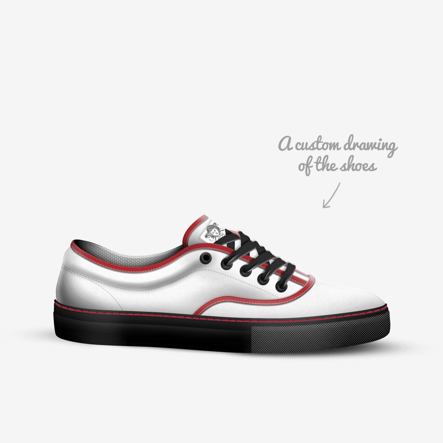 SEESHI custom made in Italy shoes by Shaun Madlala | Sketch view