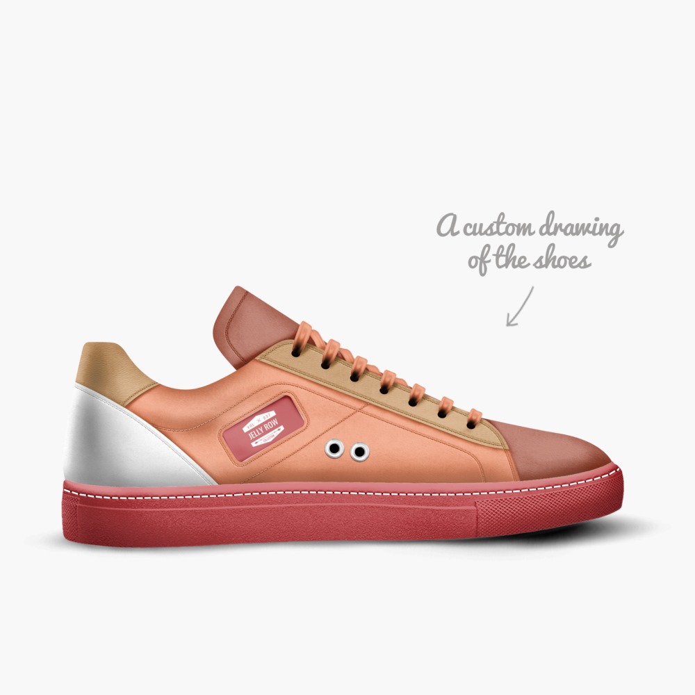 JELLY ROW artisan made in Italy shoes by Rukiya Miller