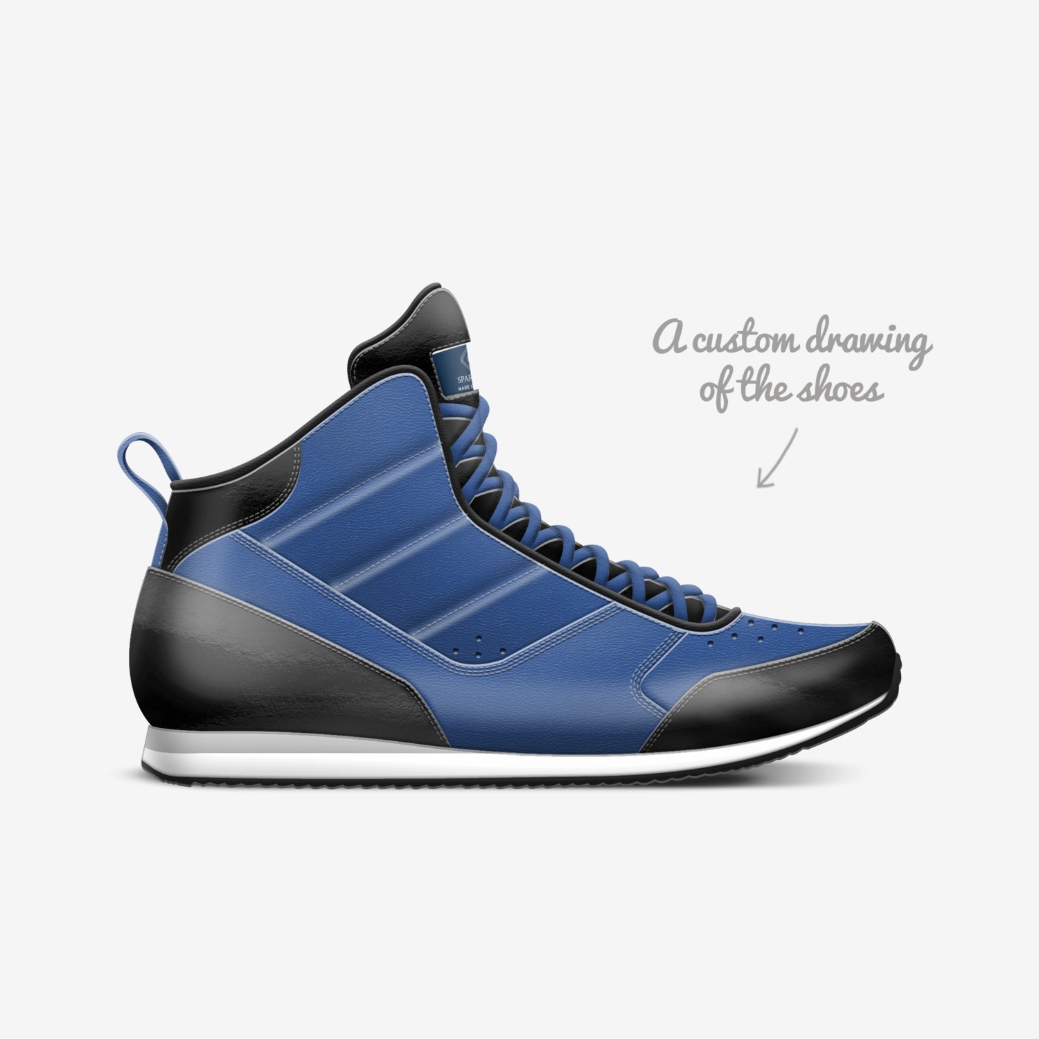 SPARTAN custom made in Italy shoes by 𝔄𝔭𝔥𝔯𝔬𝔡𝔦𝔱𝔢 | Sketch view