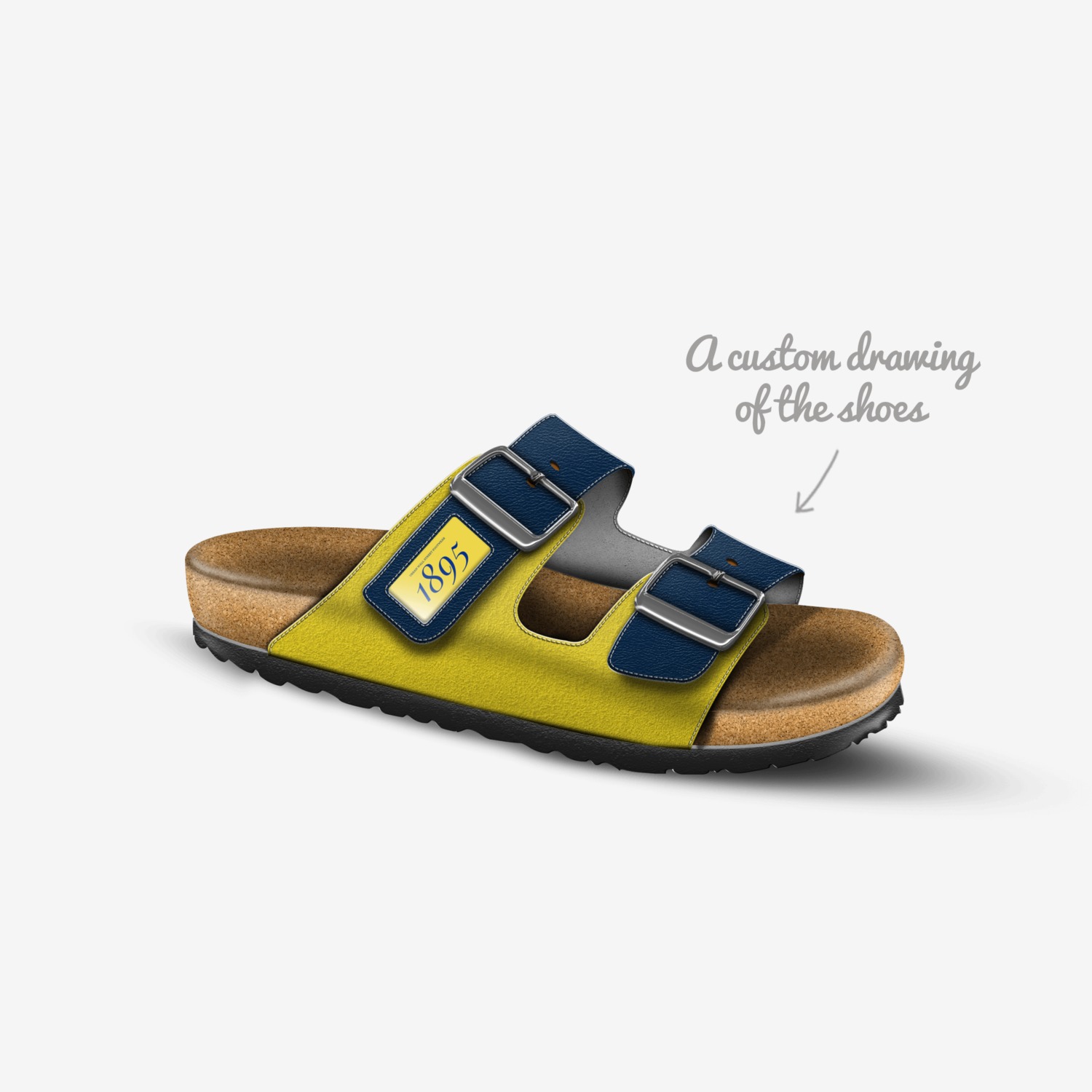 FVSU 1895 custom made in Italy shoes by Urbanwallstreet Earl | Sketch view