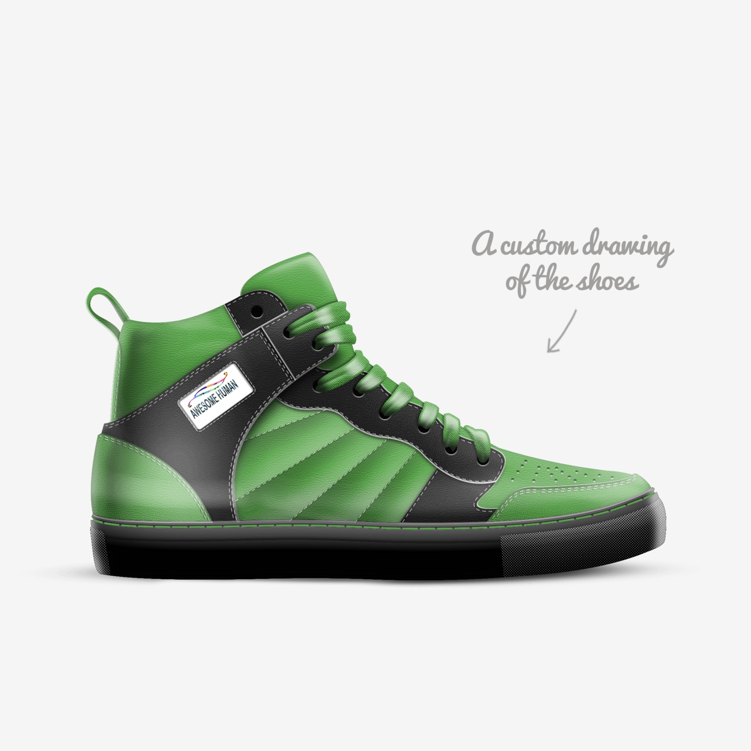 TRAITS-G custom made in Italy shoes by Primus Baron Tirakan | Sketch view