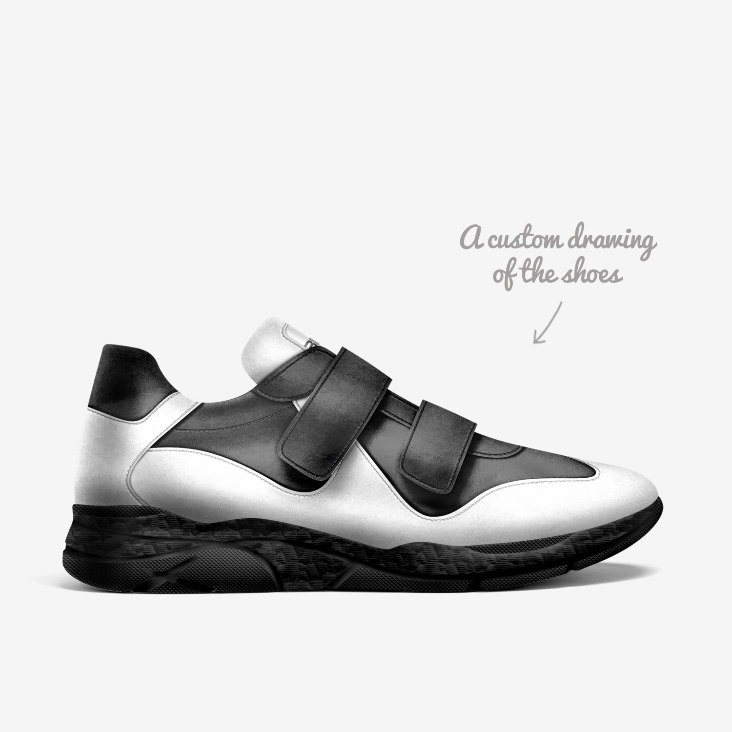 BlaK CuLchR  custom made in Italy shoes by Layton Price | Sketch view