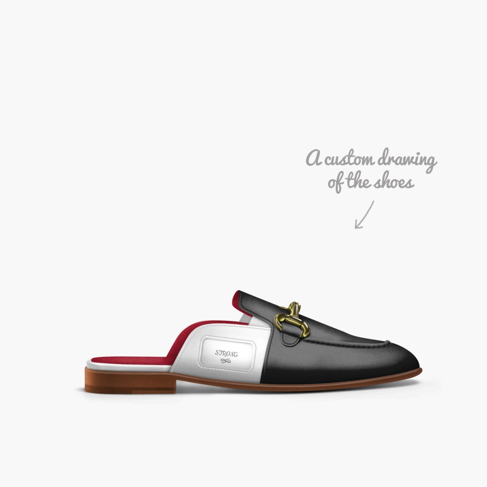 Sister Strong limited edition shoe Sister Strong artisan made in Italy shoes by Suzie Q