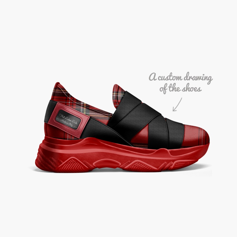 Fort Licker Dale limited edition shoe Fort Licker Dale artisan made in Italy shoes by Maneka Mathews