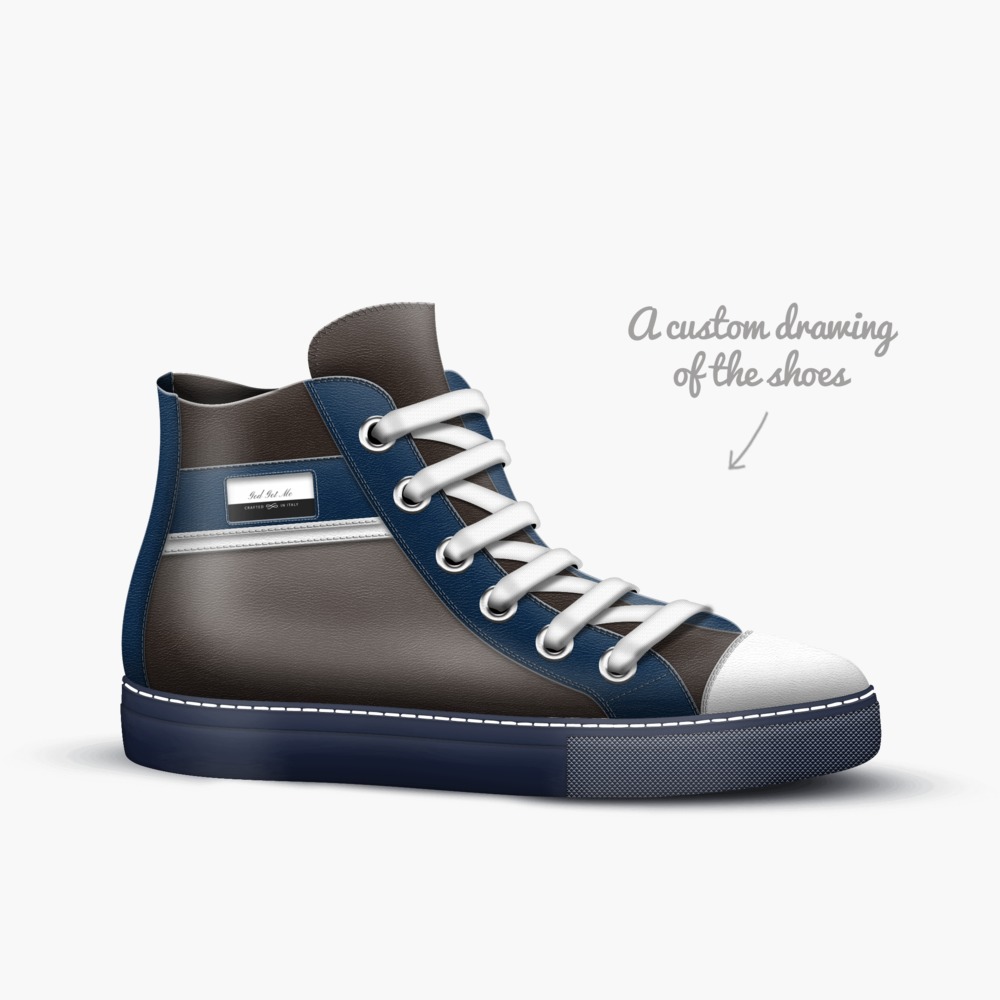 God Got Me artisan made in Italy shoes by Stephanie Bruner