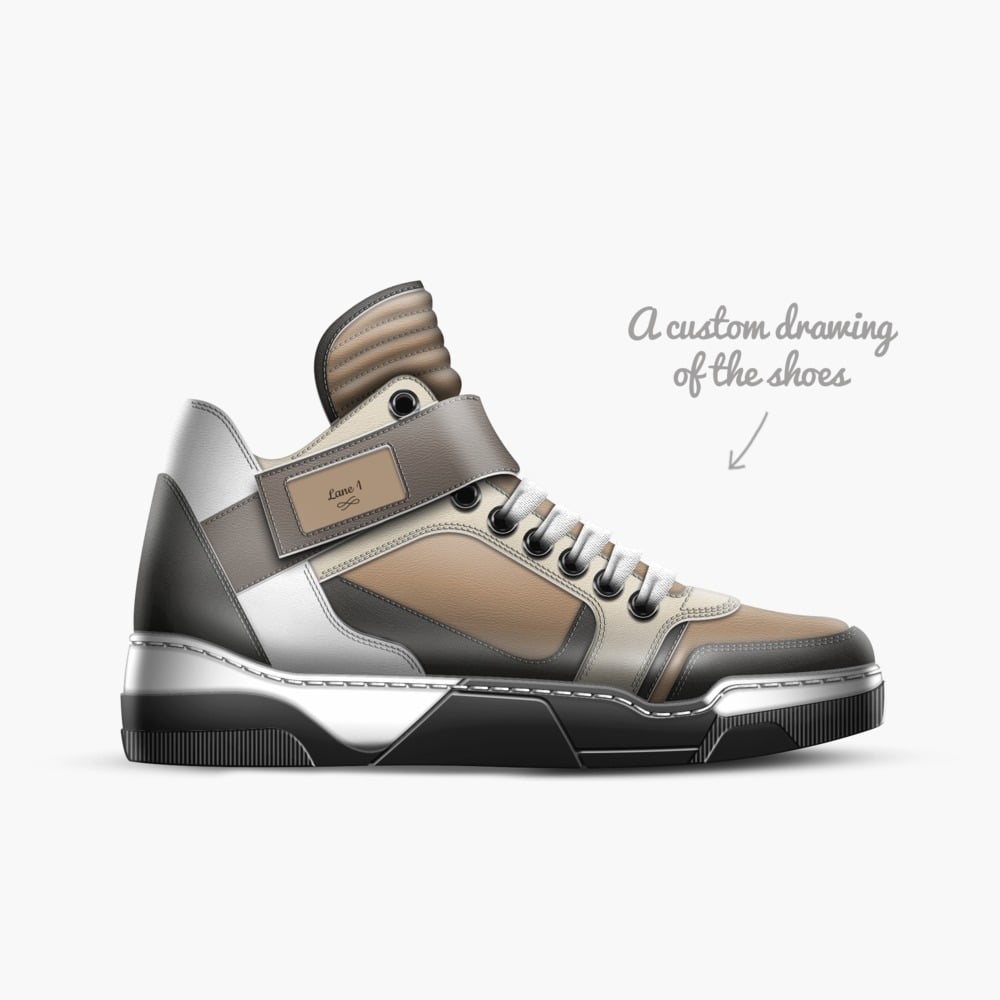 LANE1 limited edition shoe LANE1 artisan made in Italy shoes by Amira-dior Traynham- Artis