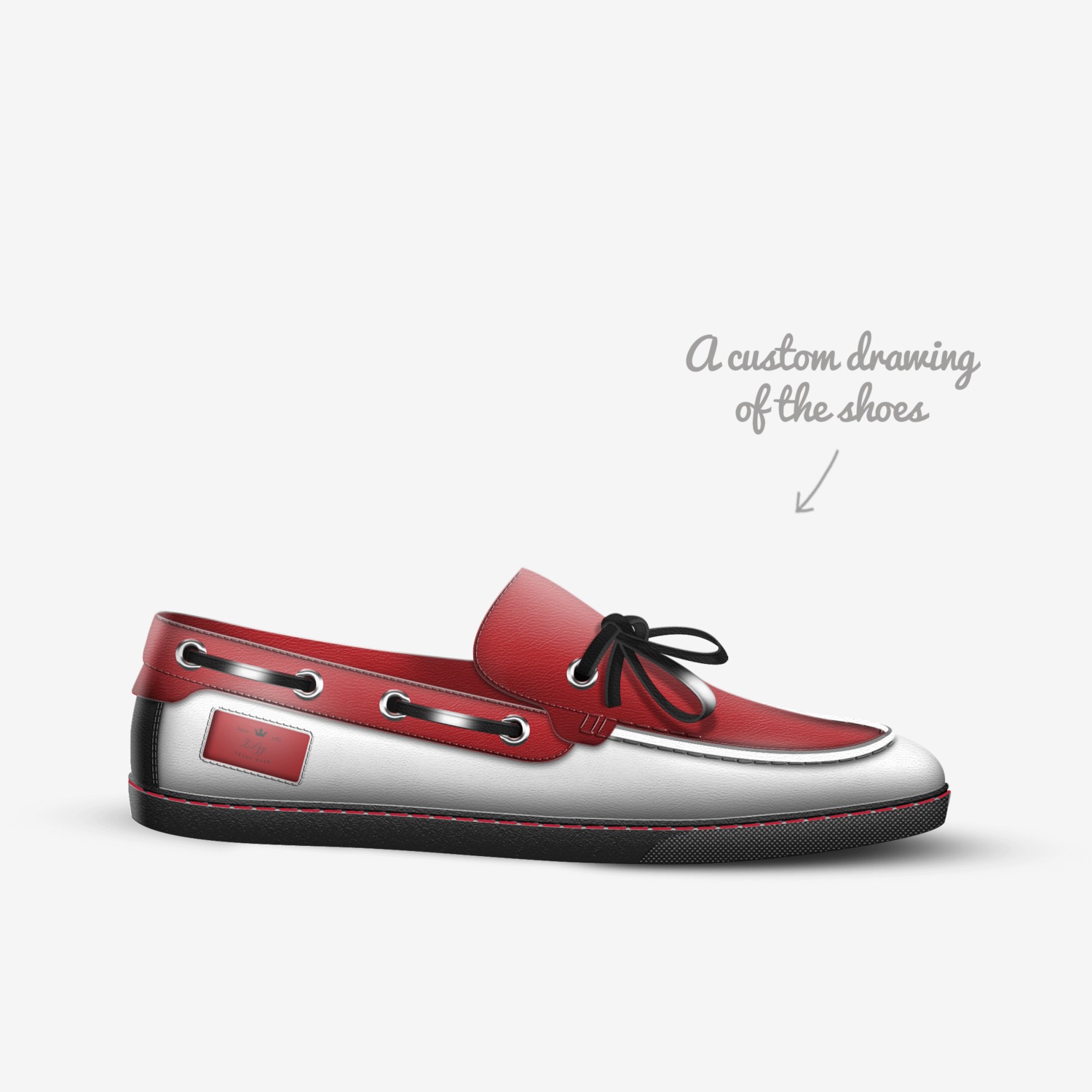 ZLzz  custom made in Italy shoes by Mark Anderson | Sketch view