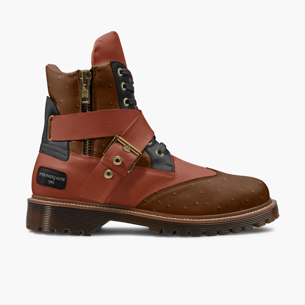 PTK FUNKY FAITH limited edition shoe PTK FUNKY FAITH artisan made in Italy shoes by Charmaine Betty-singleton